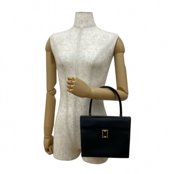 GUCCI Black Leather Tote Bag - Picture 2 of 10